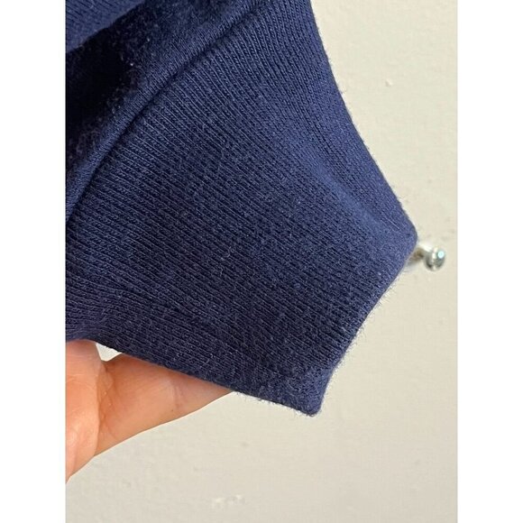 MC Sportswear Sweatshirt M Blue Grandma Festive Holiday Vintage 80s Retro - Picture 7 of 11